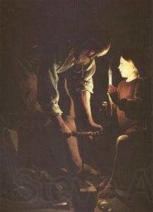 LA TOUR, Georges de St Joseph the Carpenter (mk05) Germany oil painting art